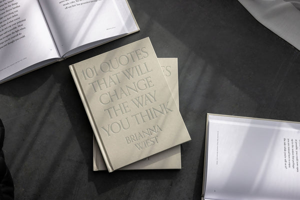 101 Quotes That Will Change The Way You Think | Brianna Wiest Coffee Table Book