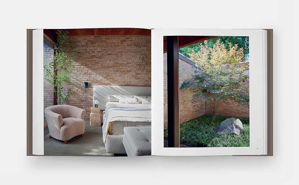 The Meaningful Modern Home page spread showing natural materials