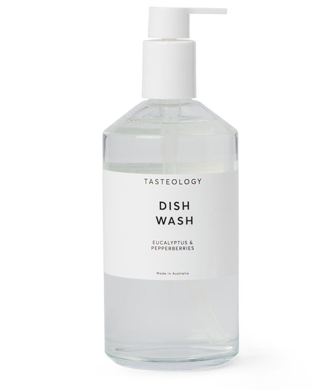 Tasteology Dish Wash – Eucalyptus & Pepperberries | Natural, Refillable Kitchen Soap
