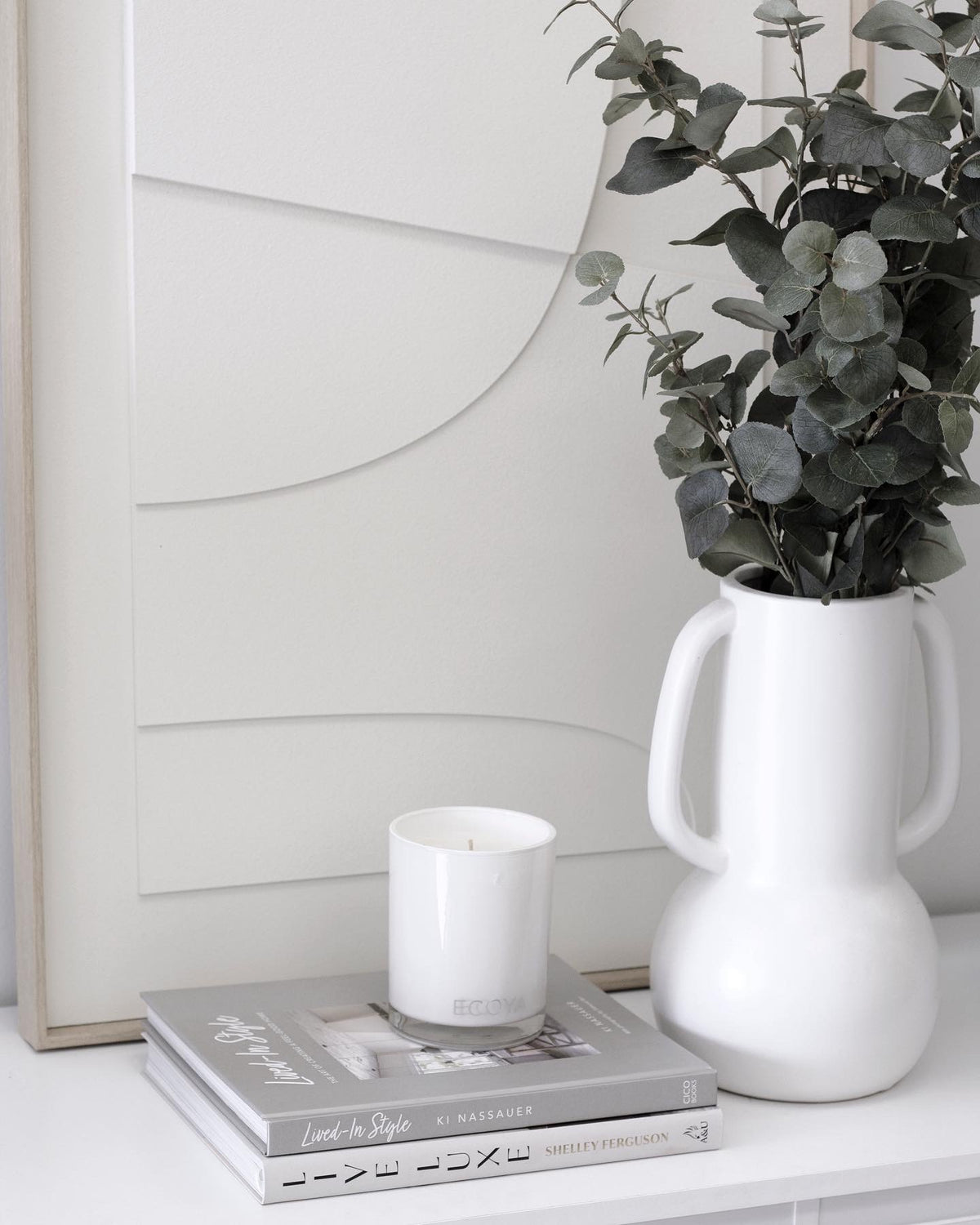 Lived In Style styled with home decor