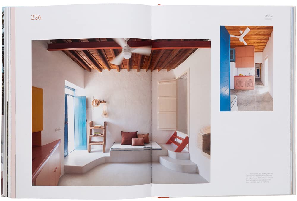 Life's a Beach page spread showing a coastal living room