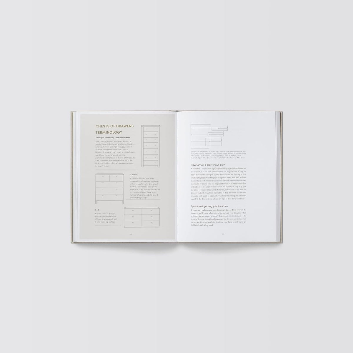 The Furnishing Handbook open page spread