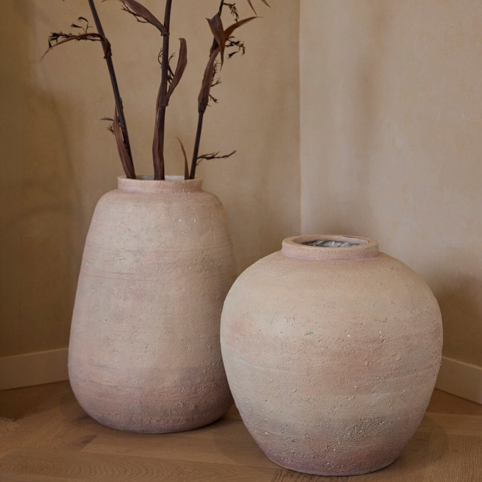 Florence Vintage-Style Vase – Oversized Ceramic