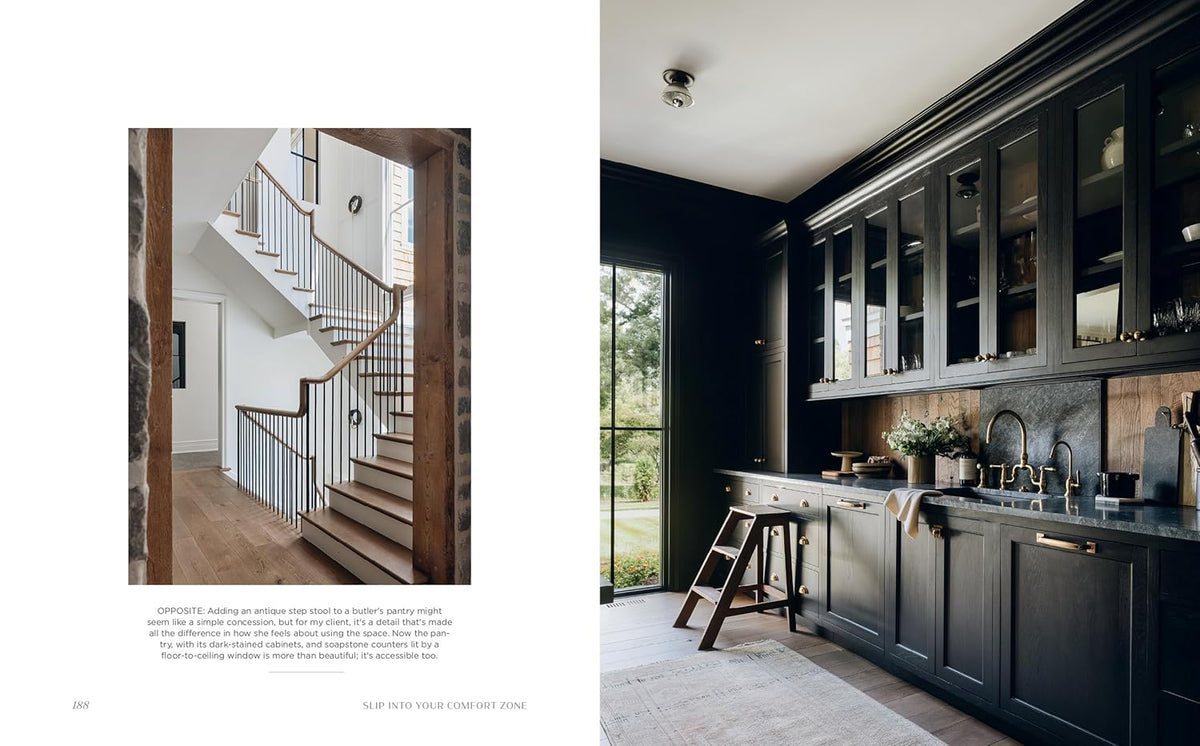 The Love of Home page spread showing traditional detail