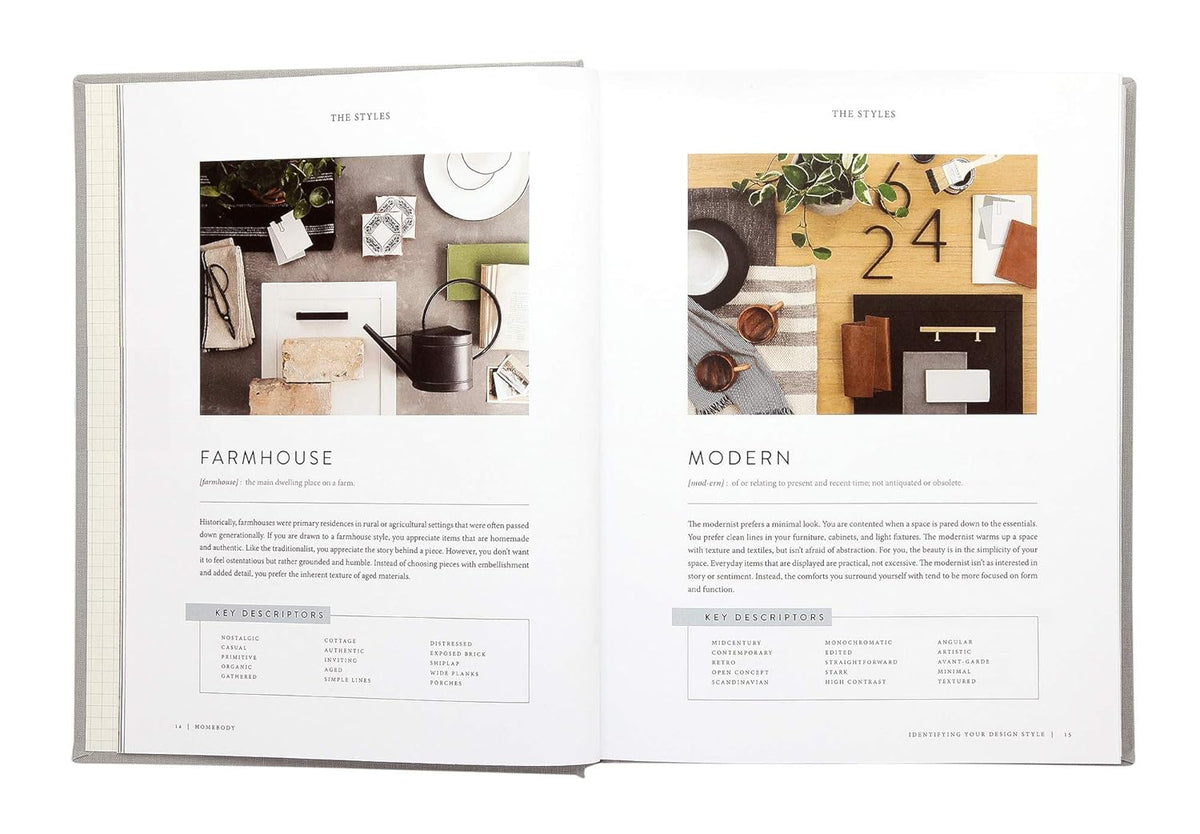 Homebody by Joanna Gaines styled flatlay