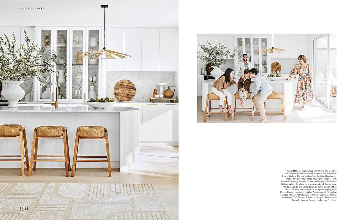 Great Australian Homes page spread flatlay