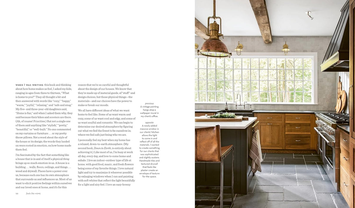 Feels Like Home open page spread