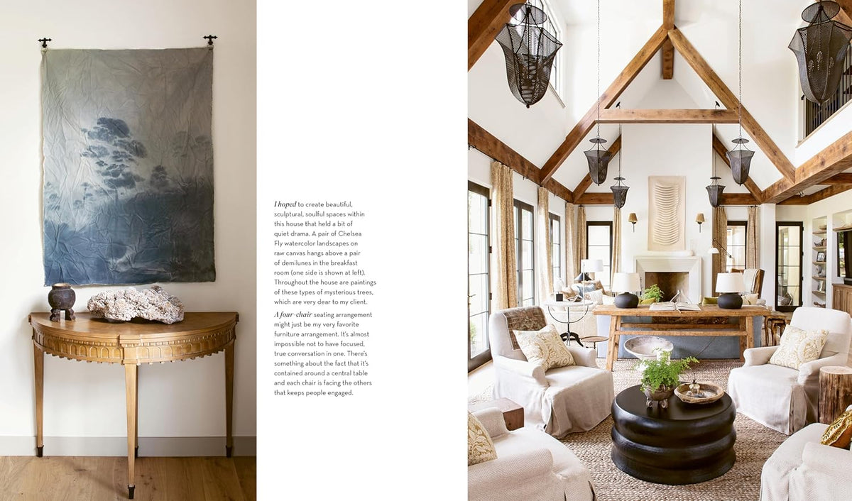 Feels Like Home page spread showing a Spanish colonial home