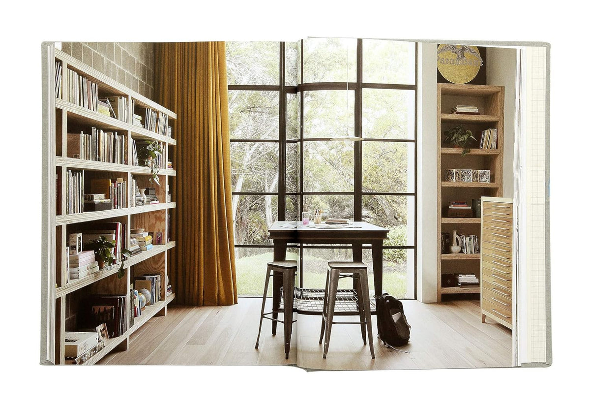 Homebody by Joanna Gaines open page spread showing the design template