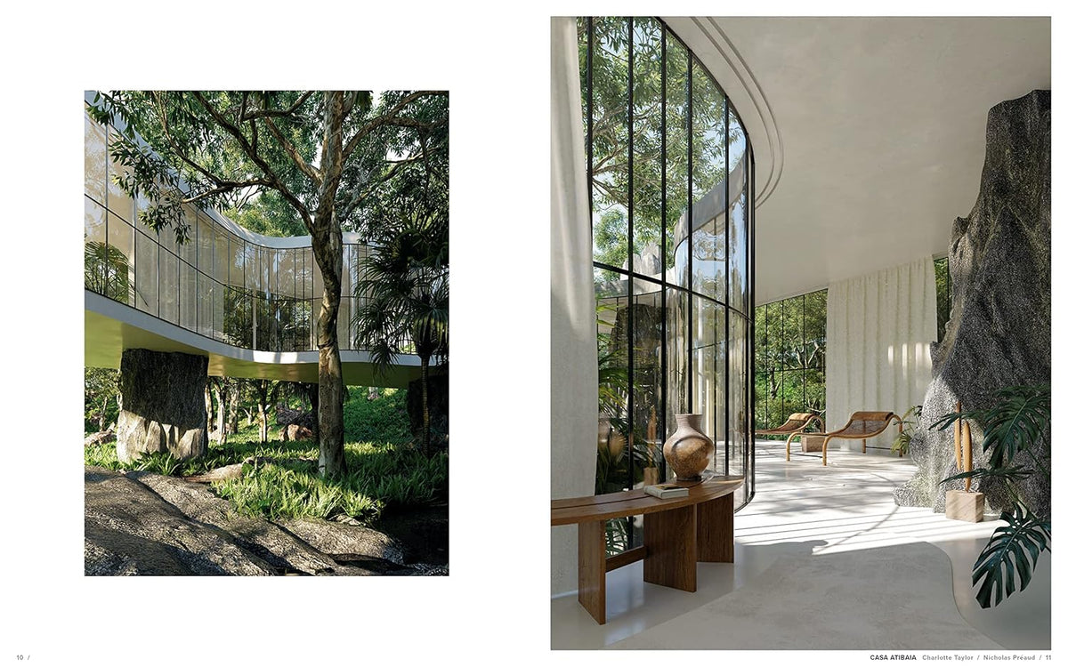 Design Dreams page spread showing a 3D rendered interior