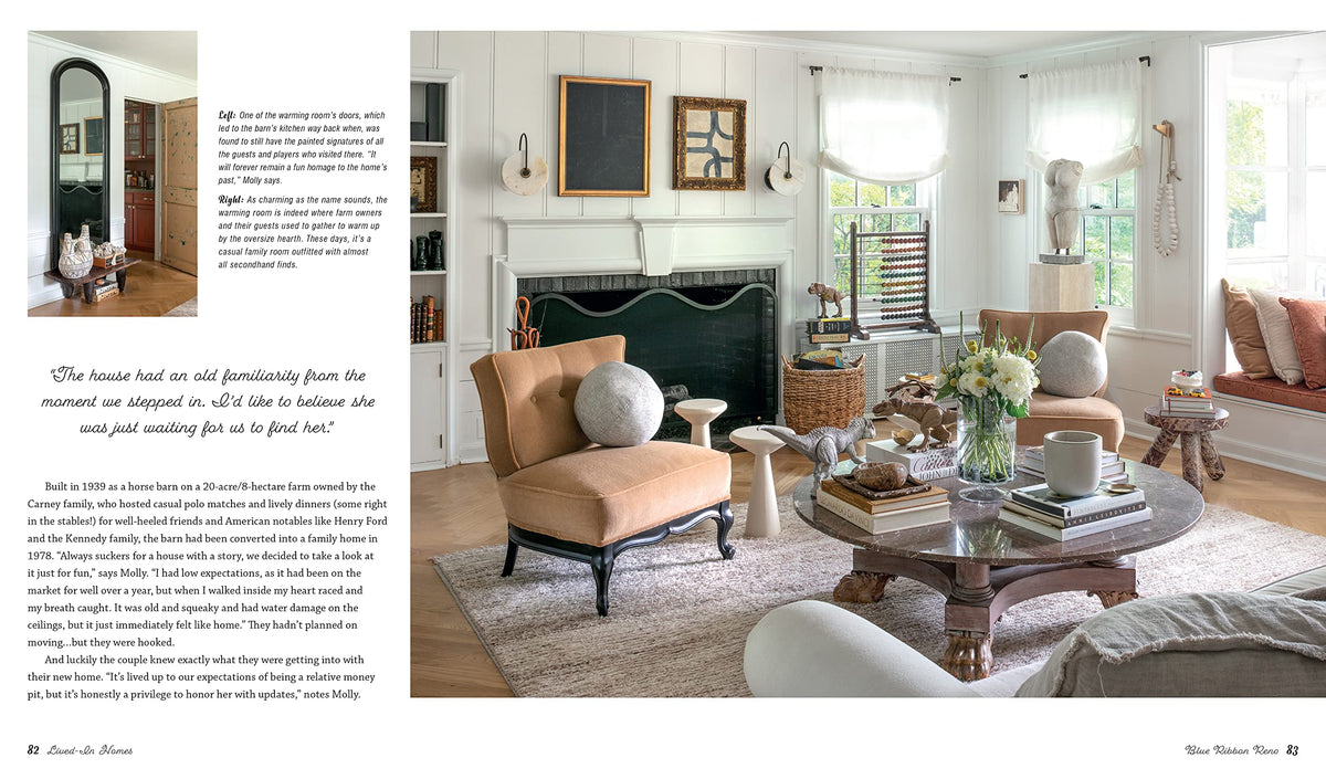 Lived In Style page spread showing a cosy bedroom