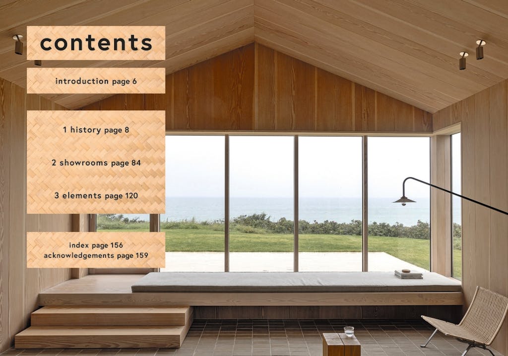 Interior Style Japandi page spread showing natural materials