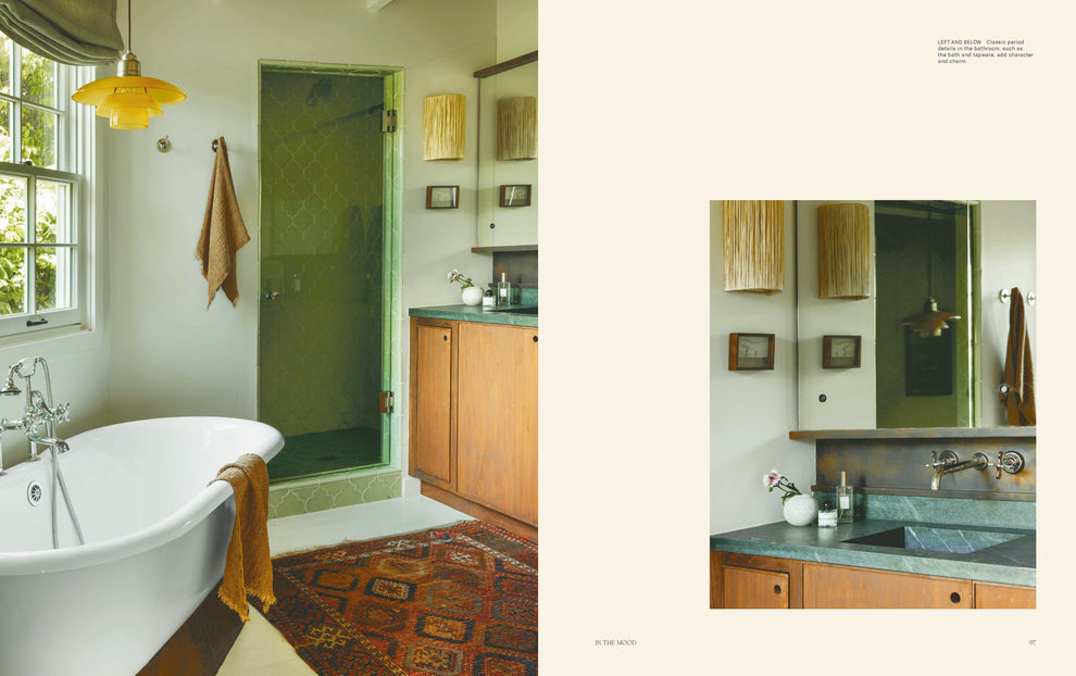 Curated Style page spread detail