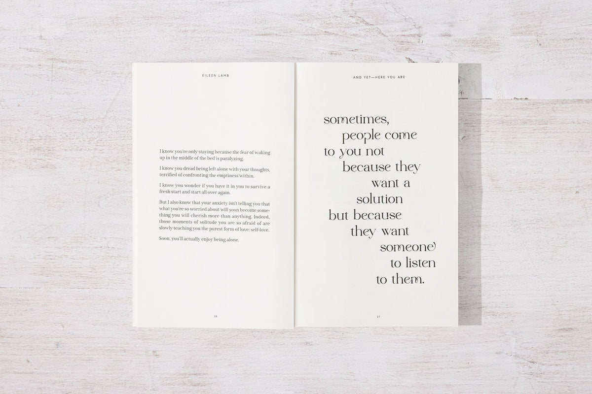 And Yet — Here You Are | Eileen Lamb