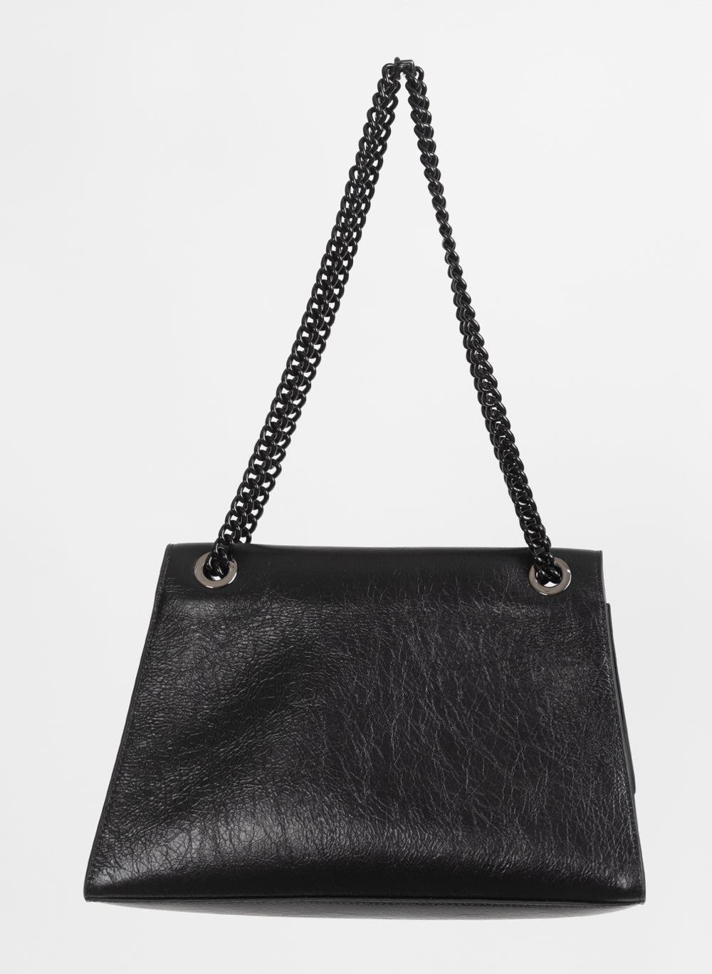 Forever Bag Black Genuine NZ Leather Chain Shoulder Bag | Federation
