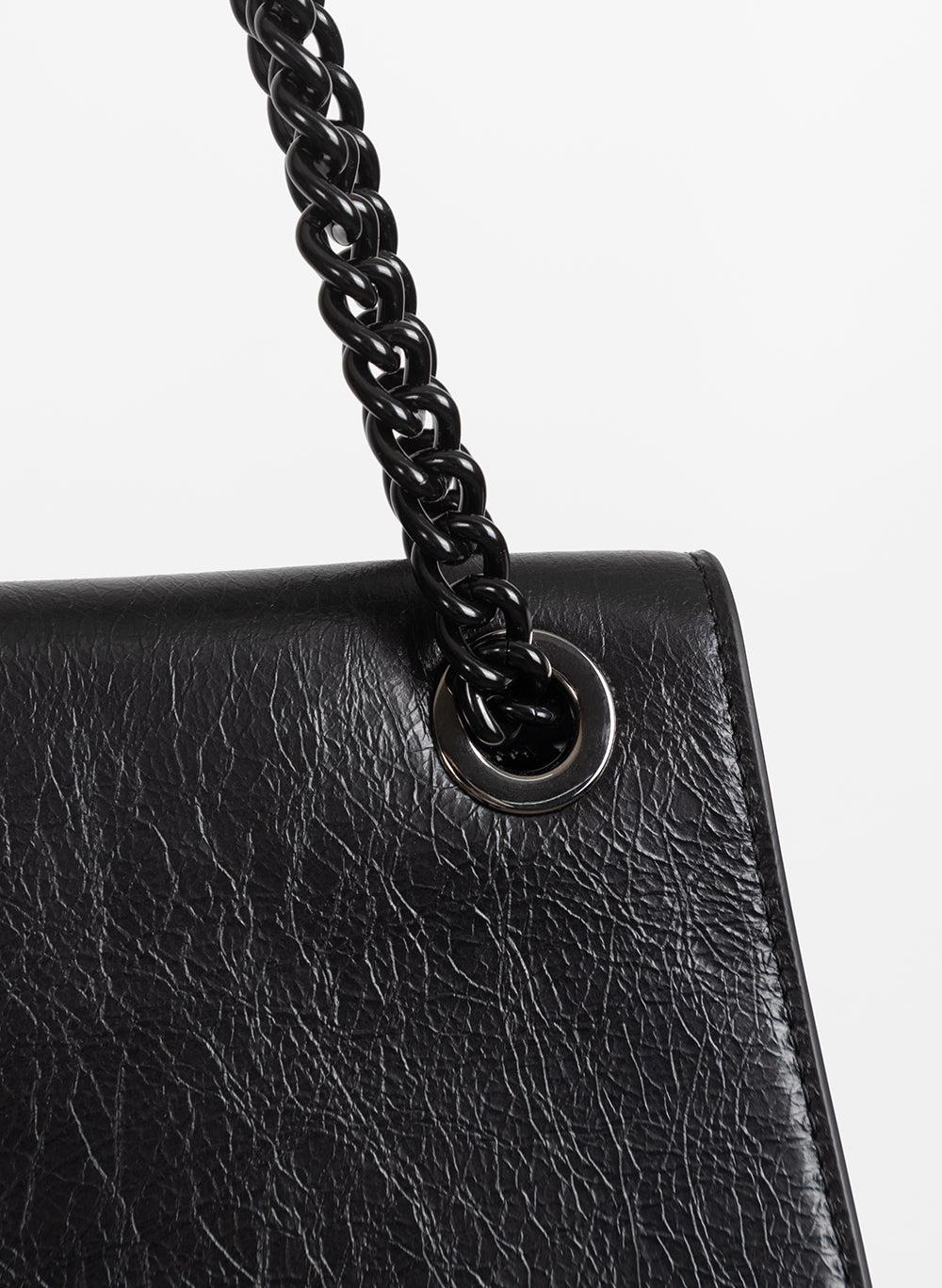 Forever Bag Black Genuine NZ Leather Chain Shoulder Bag | Federation