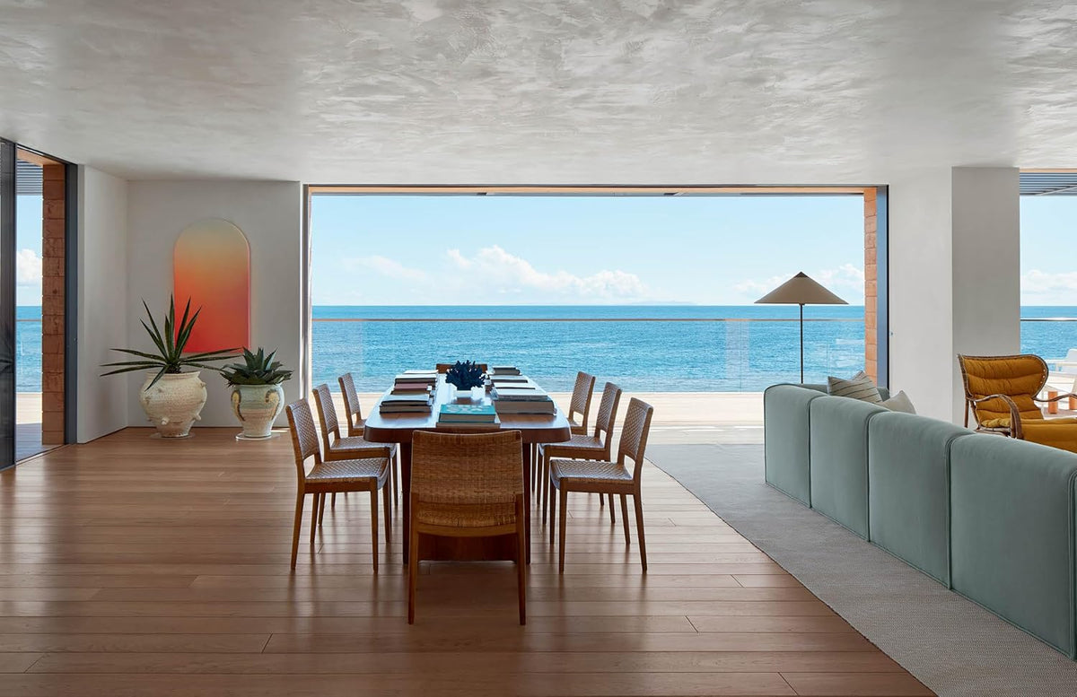 California Coastal styled on a shelf