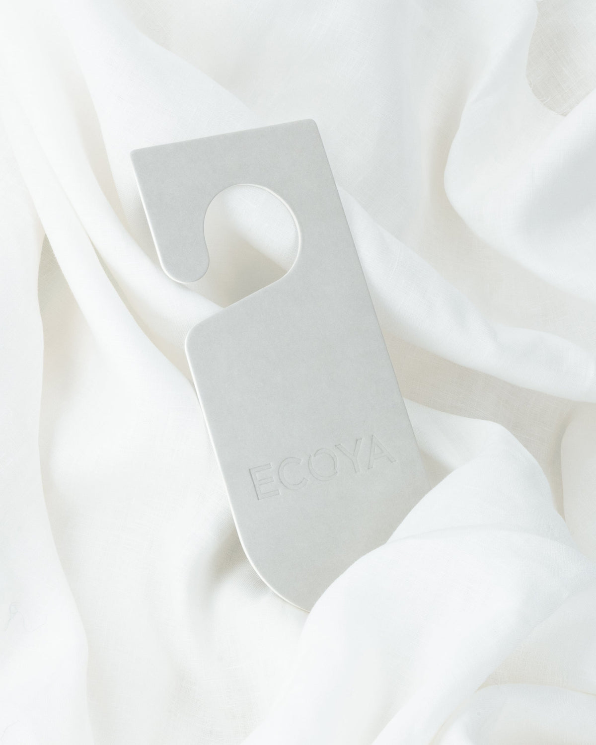 Ecoya Wild Sage and Citrus closet tag set, alternate angle