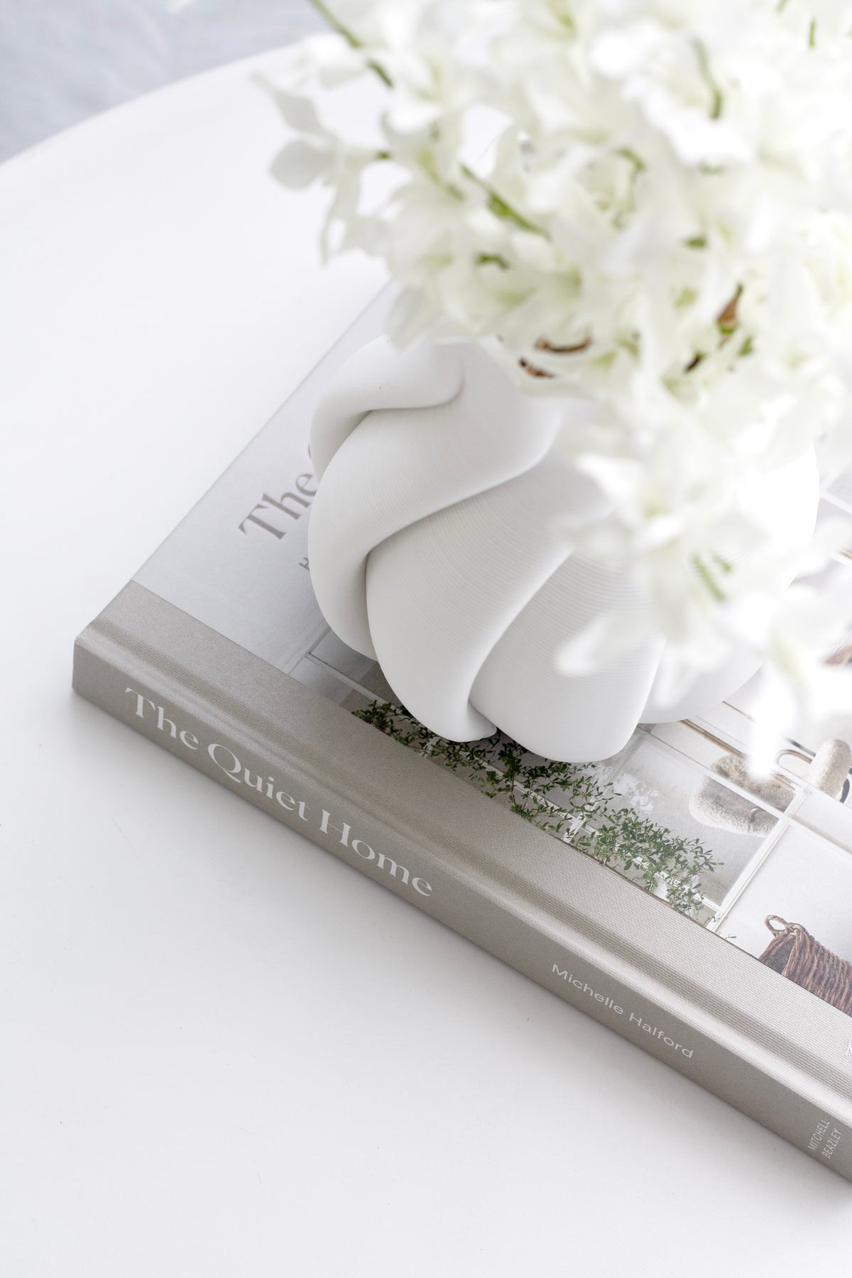 The Quiet Home styled with home decor
