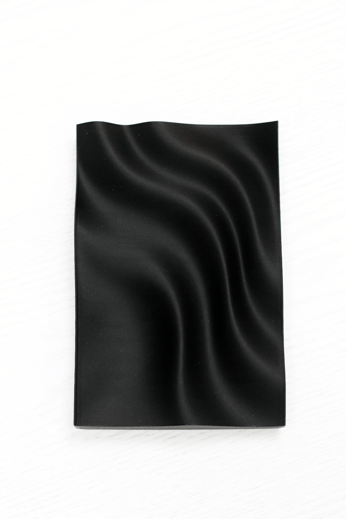 Tidal 3D Printed Jewellery Tray – Recycled Plastic | Matte Black or White