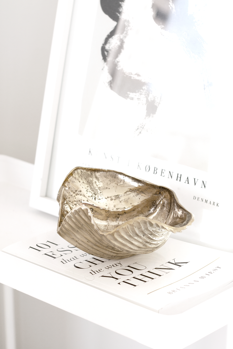 BALINESE BRASS BOWL | CLAM SHELL - SMALL / LARGE