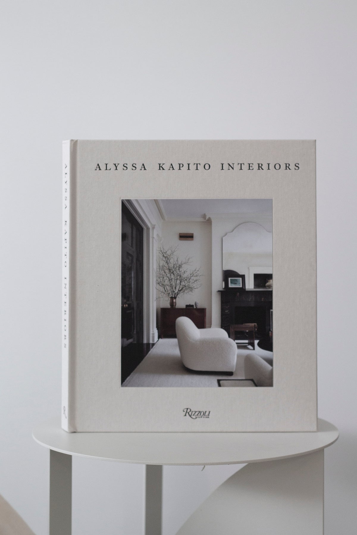 Alyssa Kapito Interiors page spread showing a SoHo duplex