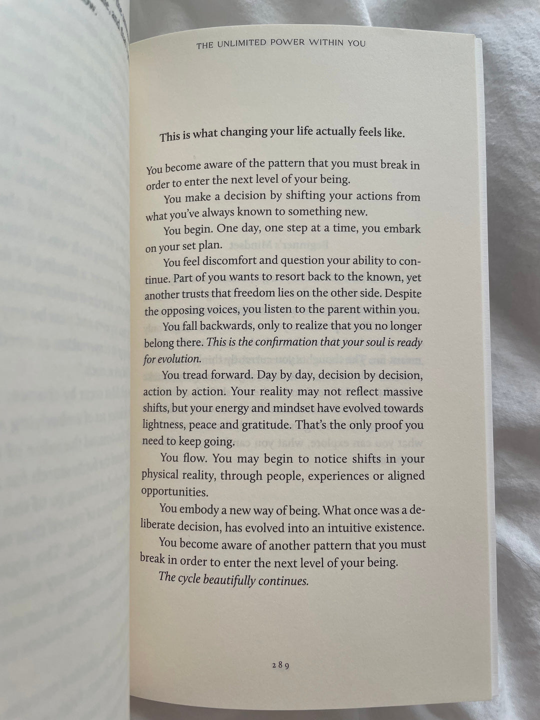 The Unlimited Power Within You by Karin Hadadan | Healing Book