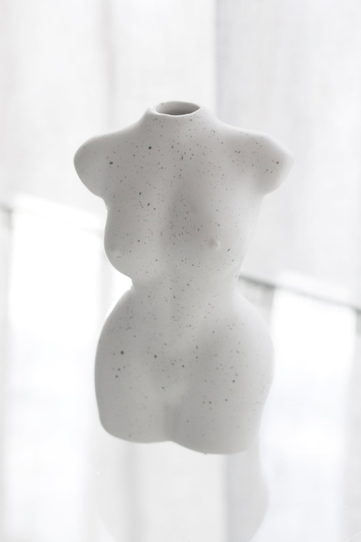Female Form Figure Vase – Mini Sculptural Ceramic