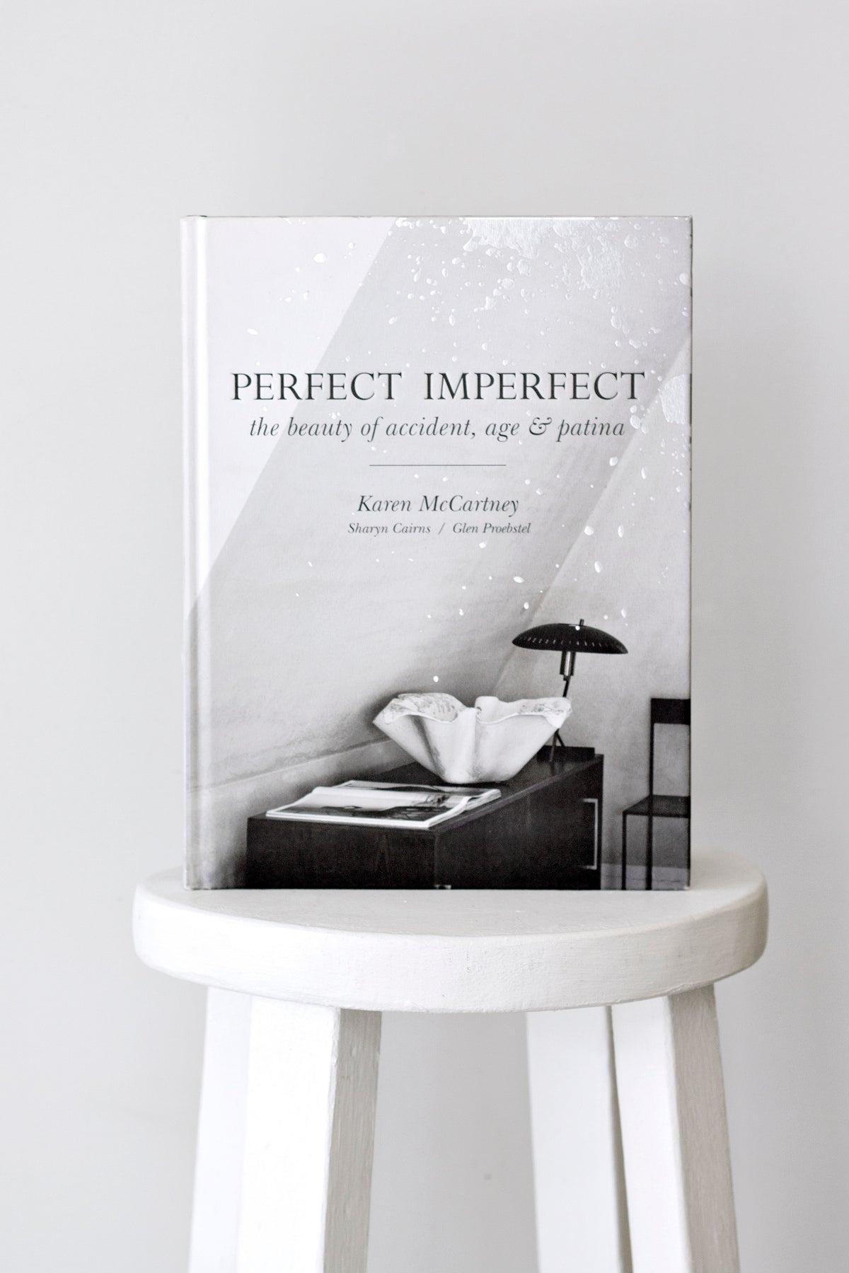 Perfect Imperfect page spread showing collected objects