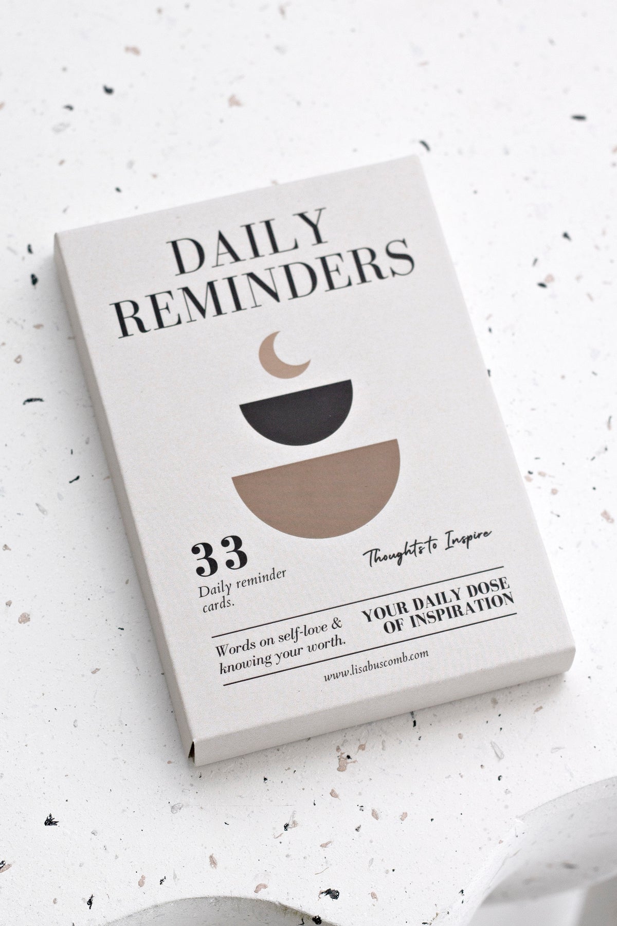 Daily Reminder Card Set, 33 Affirmation Cards | Wilde Road