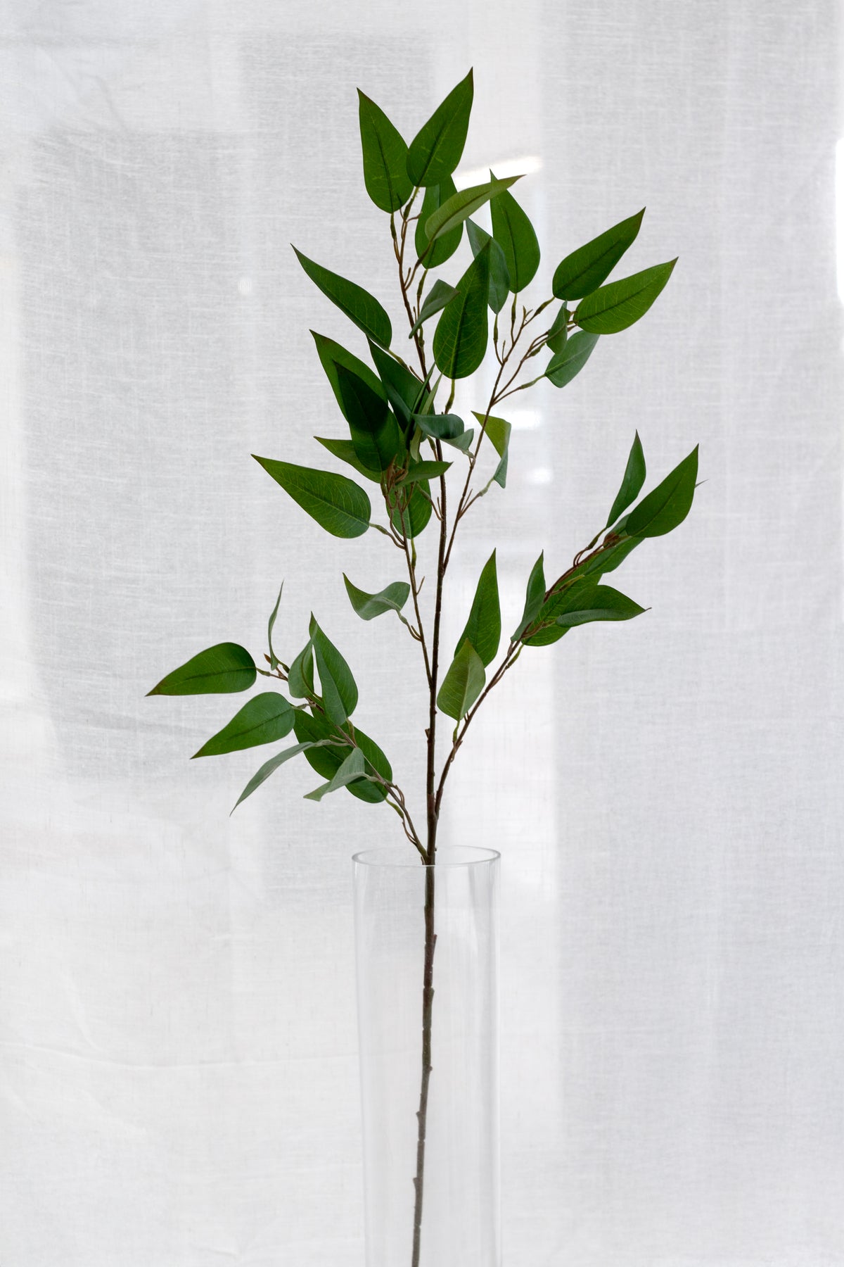 Willowy Eucalyptus Branch, 109cm Faux Greenery Stem