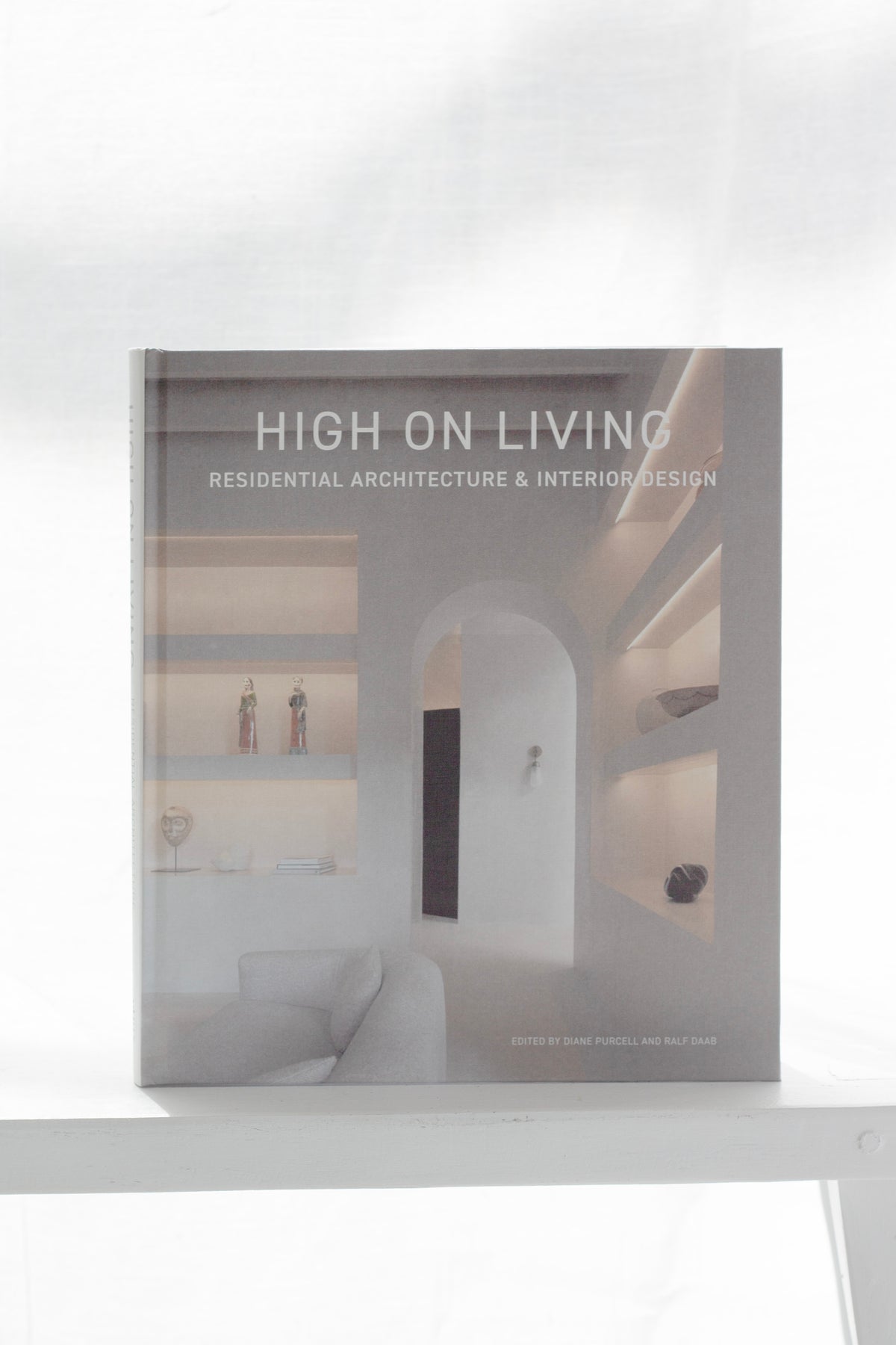 High on Living page spread showing an Alpine retreat