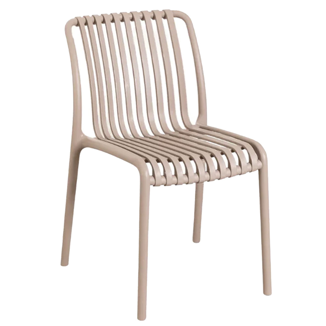 Jasper Outdoor Chair in nude and olive colours together