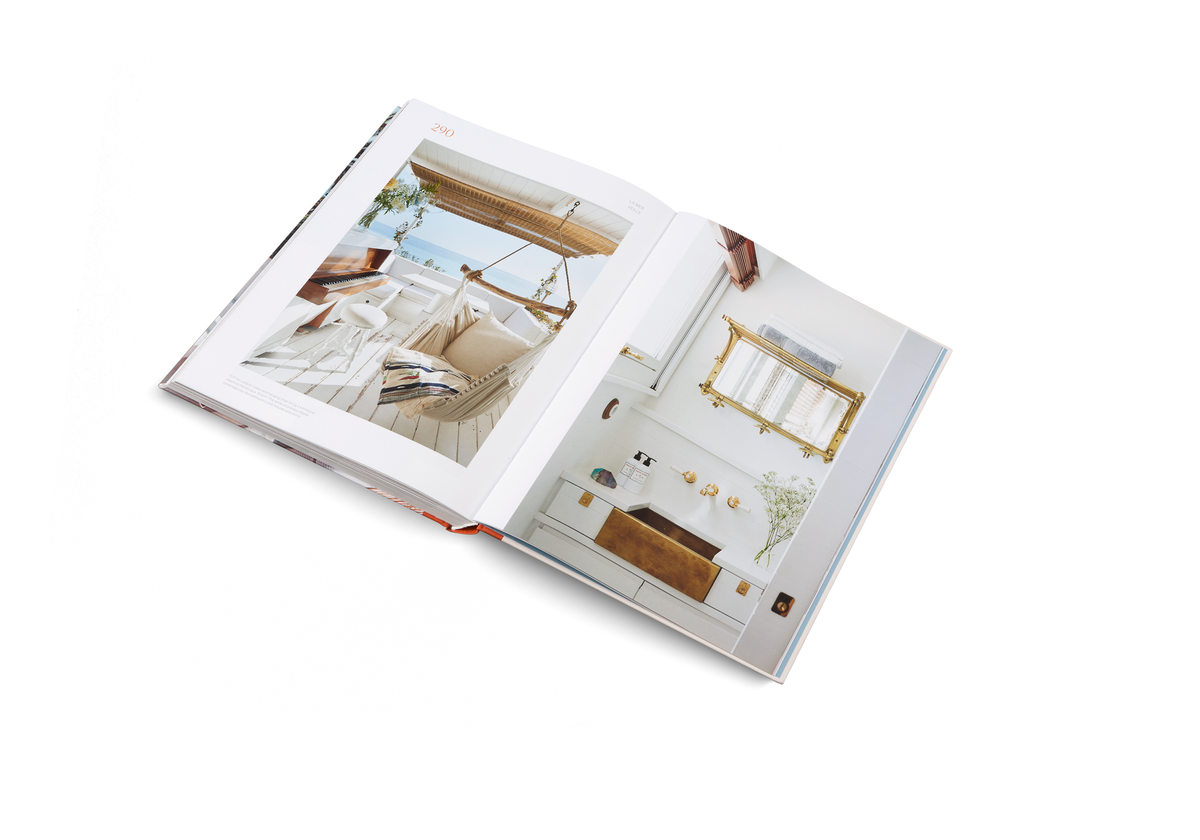 Life's a Beach open to spreads of bright coastal interiors