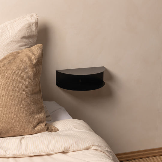 FOLD Bedside Table Mini mounted beside a bath by Made of Tomorrow