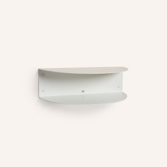 Empty white FOLD Bedside Table Mini on a white background