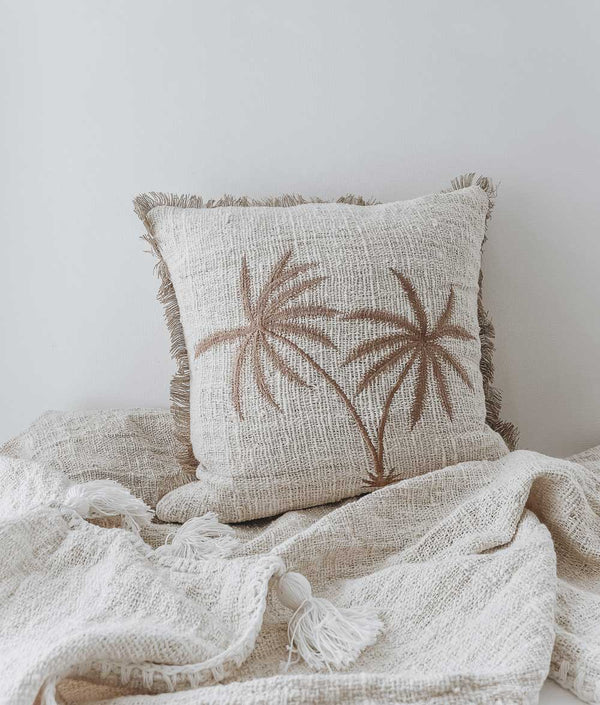 BALINESE CUSHION COVER | DOUBLE PALM