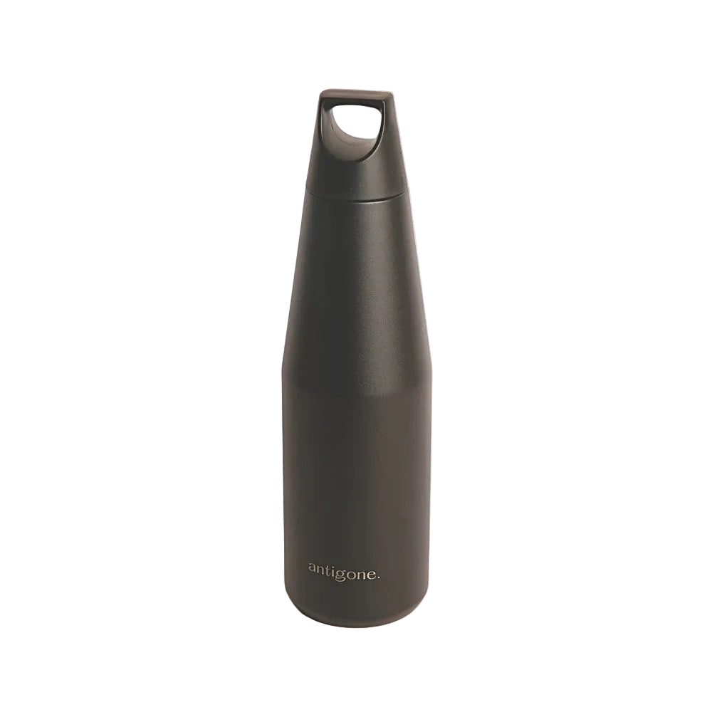sipTOWER insulated stainless steel water bottle 1080ml in Black by Antigone
