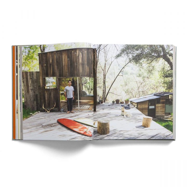 Surf Shacks book page spread detail