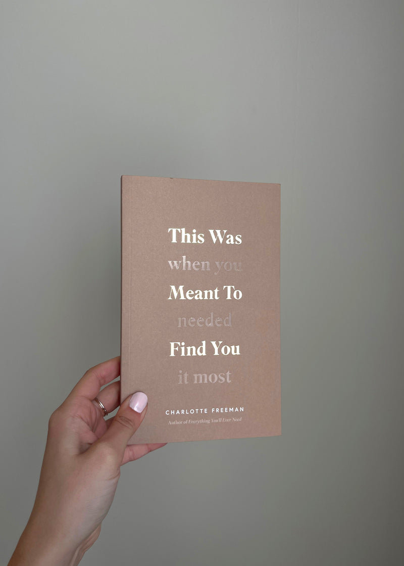 Thought Catalog's "This Was Meant To Find You (When You Needed It Most)" was where you meant to find you.