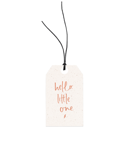 Hello Little One // Gift Tag