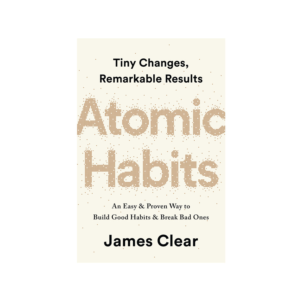 Atomic Habits by James Clear front cover