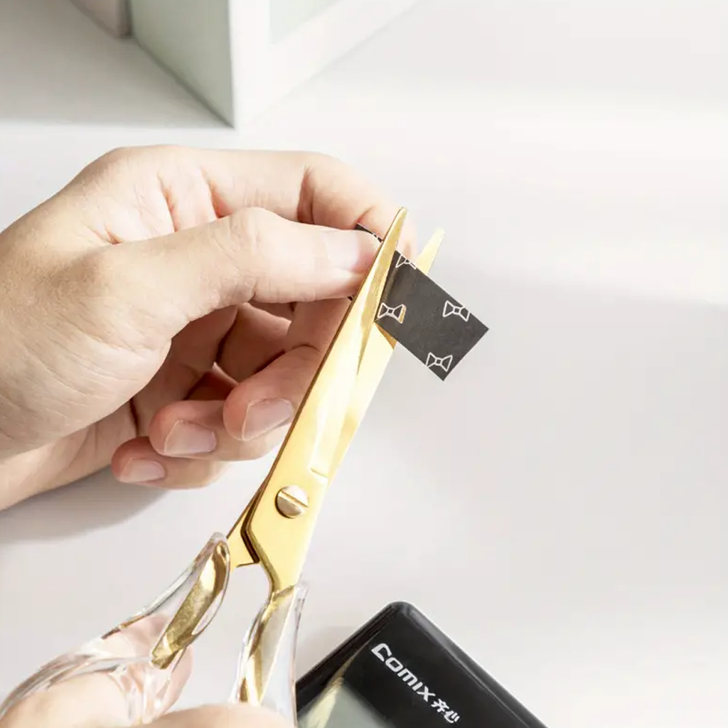 Acrylic Gold Scissors – Luxe Clear Desk Scissors