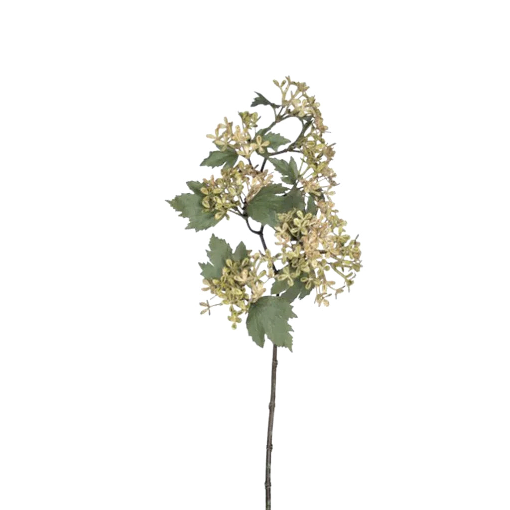 Weeping Lace Hydrangea, Faux Flower Stem