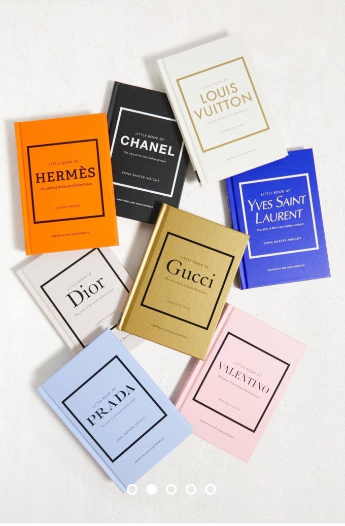 Little Book of Celine styled flatlay