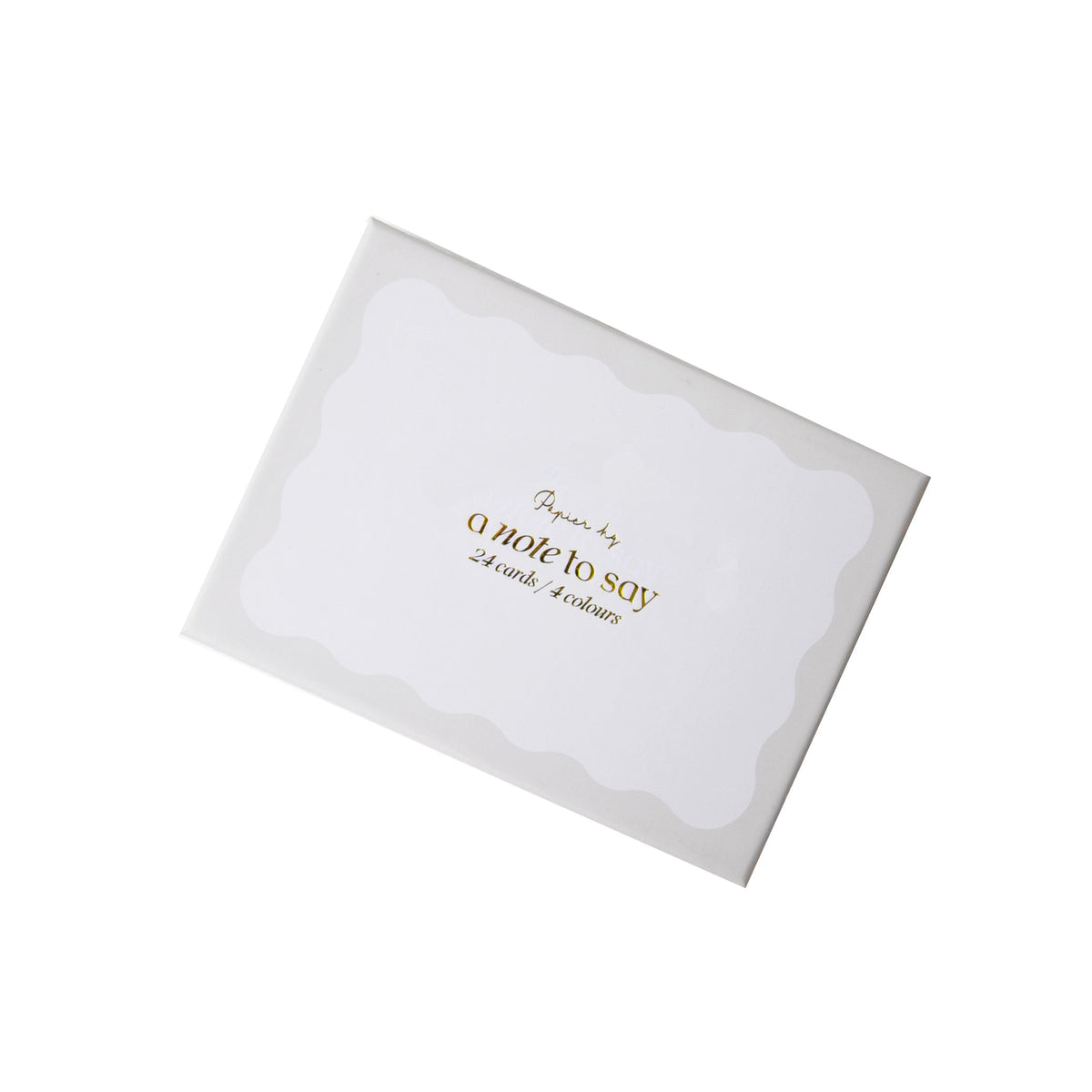 Boxed set of Papier HQ Note To Say cards