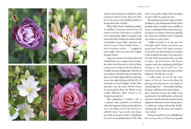 The Joy of Gardening open page spread