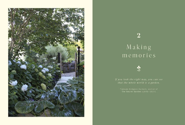 The Joy of Gardening page spread detail
