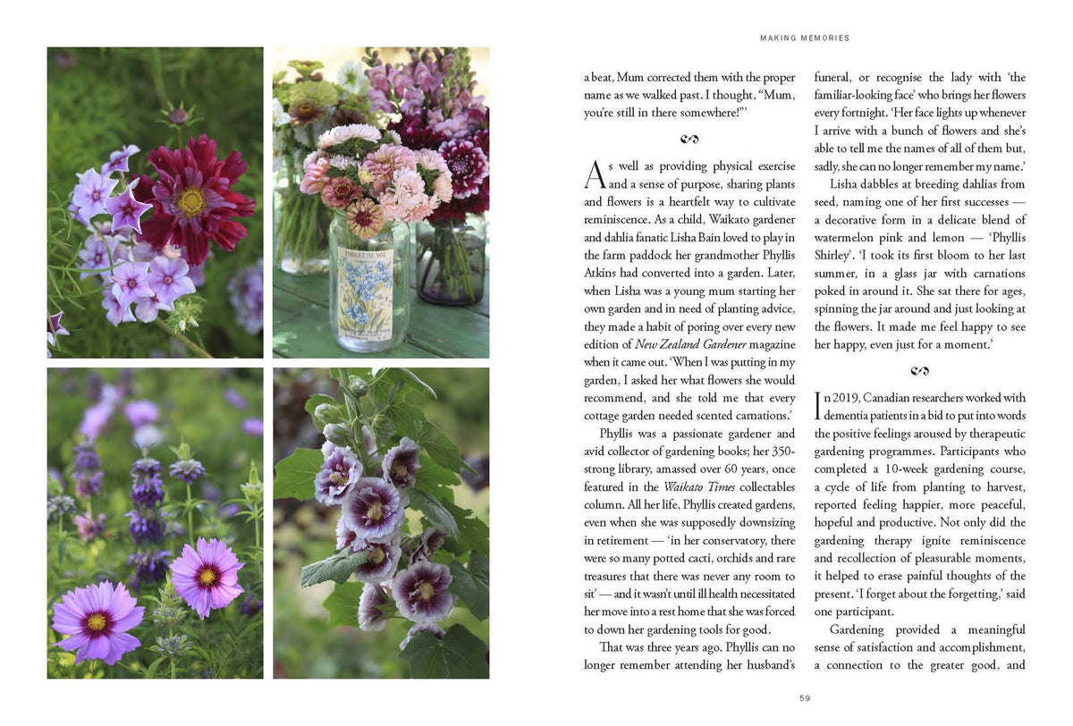 The Joy of Gardening back cover