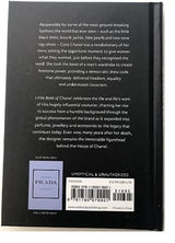 The back cover of the Little Book of Chanel by Books.